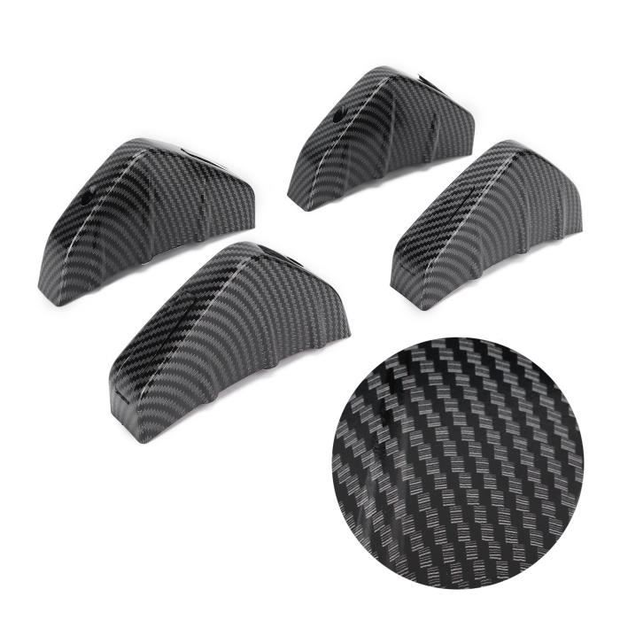 Kit 2 Ailerons Universels En Fibre Carbone - Pour Pare-chocs Avant/arrière - Neuf Sous Emballage