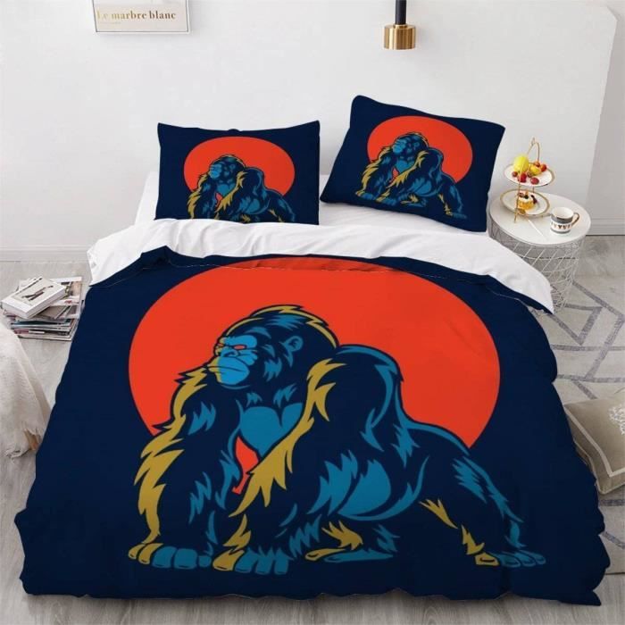 Housse De Couette 220X240 Canard De Dessin Animé Parure De Lit 2