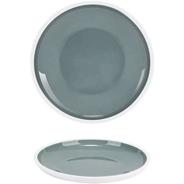 Abcsea Lot 3 Assiettes Plates Inox 14cm 16cm 18cm - Service De Table Robuste Et Élégant