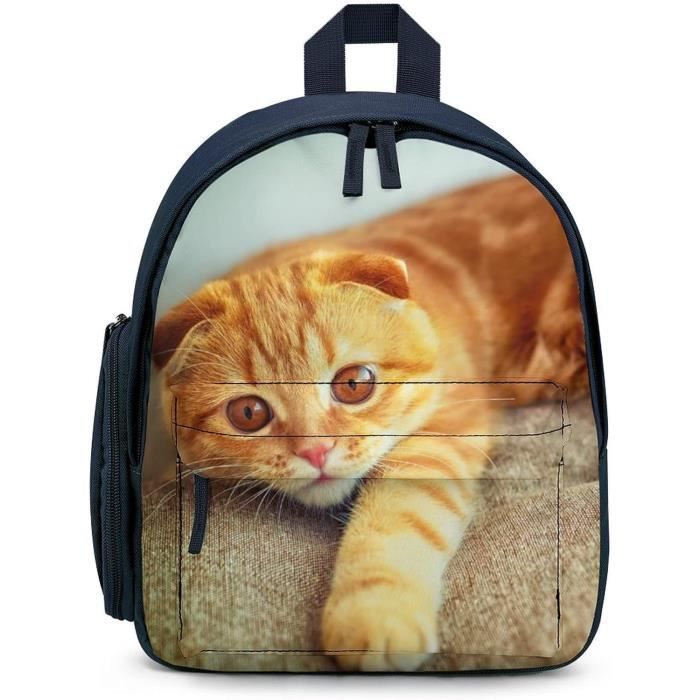 Sac a dos maternelle chat 2025