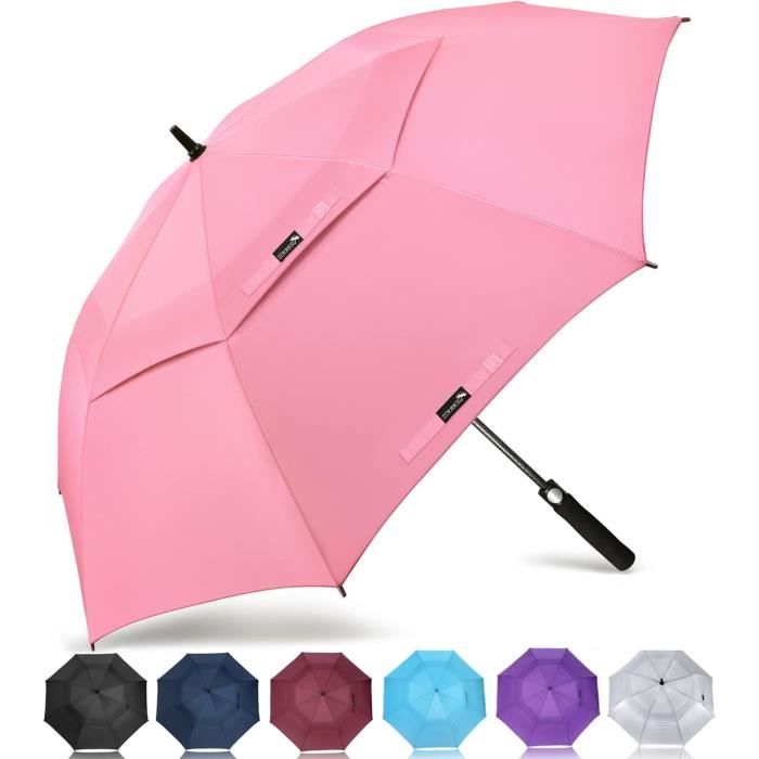 Grand Parapluie De Golf L-Xl-Xxl Parapluies De Golf Grande Taille 1-3  Personnes Anti Tempete - Extra Large Automatique Umbre[u370]