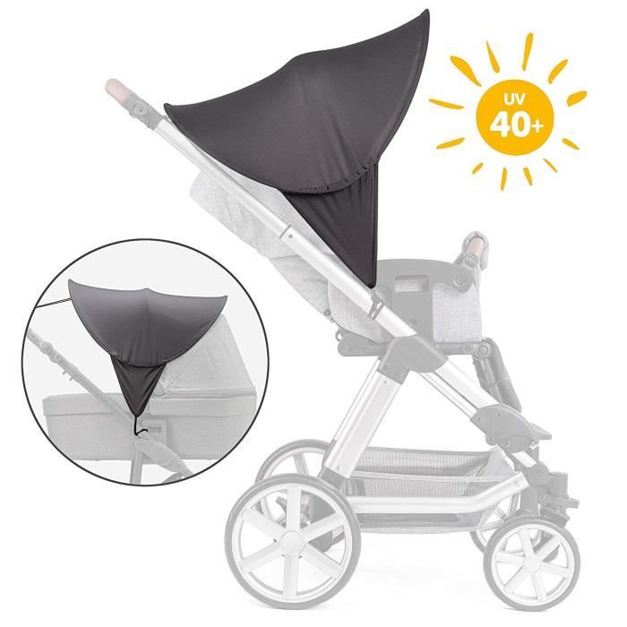 Pare-soleil universel pour poussette, matériau anti UV, imperméable,  coupe-vent, protection solaire, accessoires - Cdiscount Auto