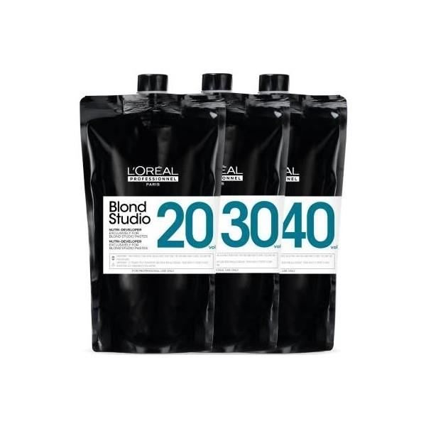 Oxydant Crème - LORÉAL - Blond Studio - 20V - Nutri-développer - Tous types de cheveux
