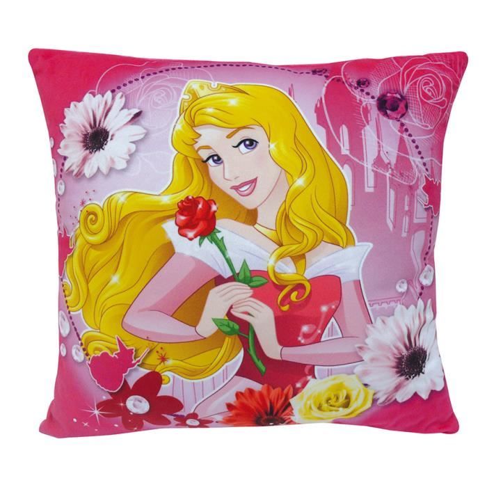 Coussin 35x35cm Disney Princesse Aurore