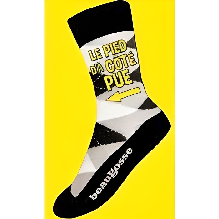 Chaussette humoristique deals