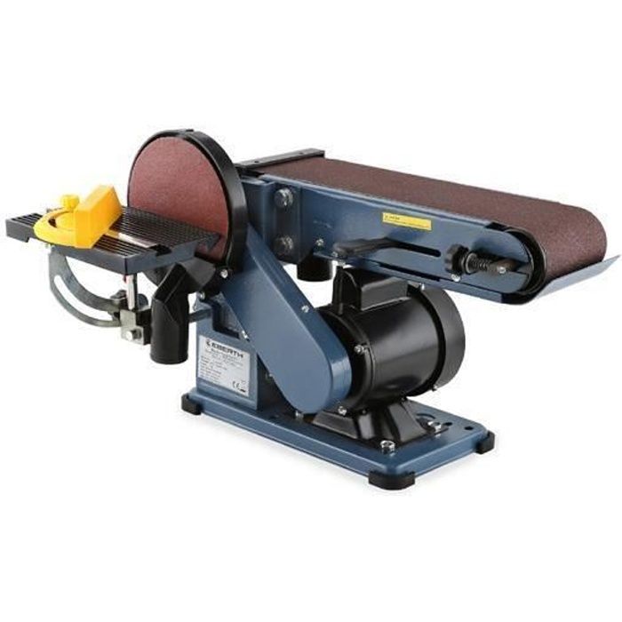 Eberth 375 Watt Ponceuse A Bande Et A Disque 150mm Disque De Poncage Hauteur De Tablette Reglable Pieds Anti Vibrations Achat Vente Ponceuse Polisseuse 375w Ponceuse Bande Et Disque Cdiscount