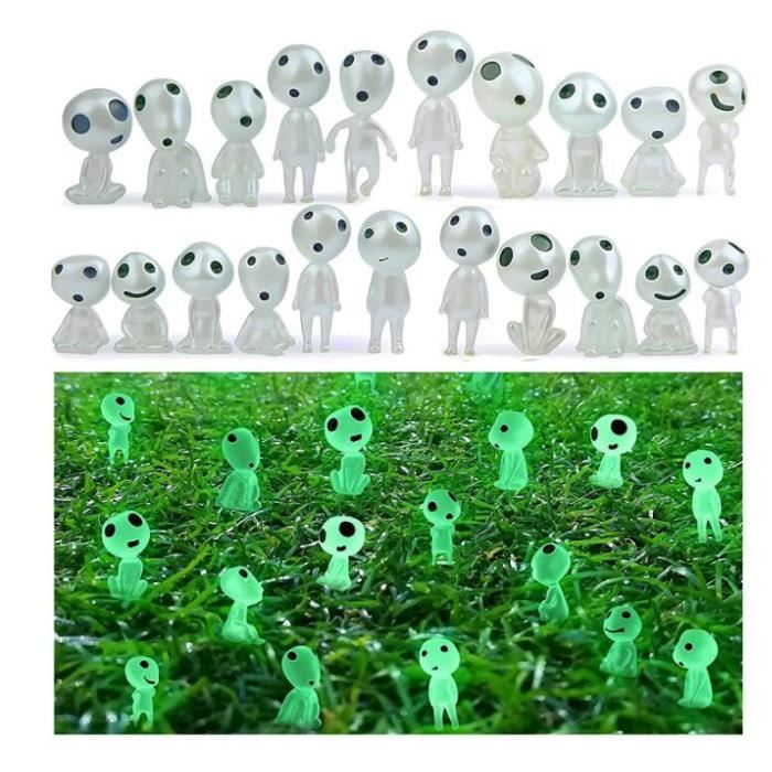 Statues Bigfoot (Sasquatch) - Lot De 2 Figurines En PVC Bronze - Décoration étrange Ou Cadeau Original