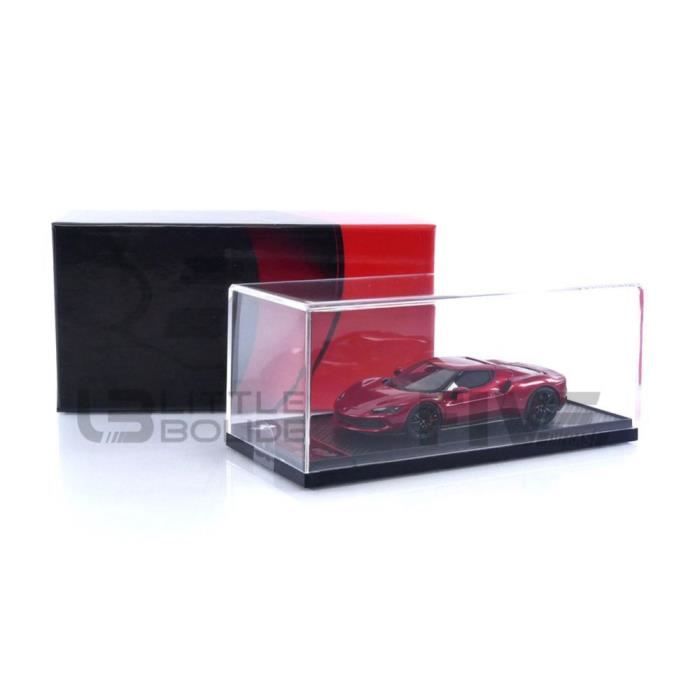 Ferrari 296 GTB Miniature – 1/43 – Looksmart LS533D – Blanche – Résine – Neuve