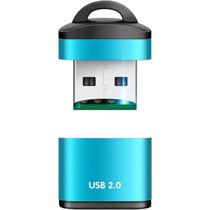 Mini Lecteur de Carte USB Micro SDTF, Lecteur de Carte mémoire Haute Vitesse USB 2.0 pour téléphone Portable, Adaptateur Micro[935]