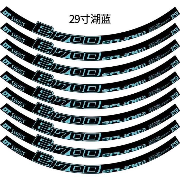 Autocollants Décoratifs Pour Jantes De Vélo De Route - Set Complet Pour 2 Roues - Décalcomanies PVC