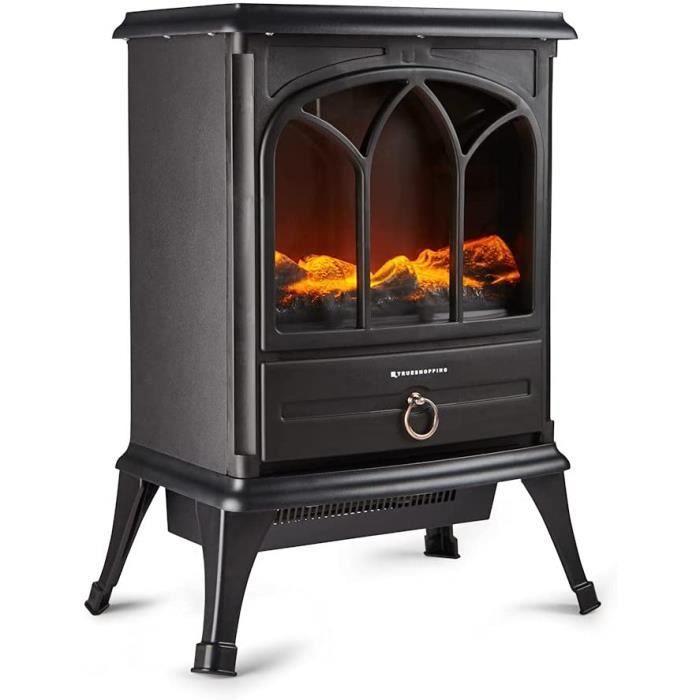 Cheminée Bioéthanol Kratki Echo - Autoportante, 50x29cm, Ligne De Feu 15cm - Sans Fumée