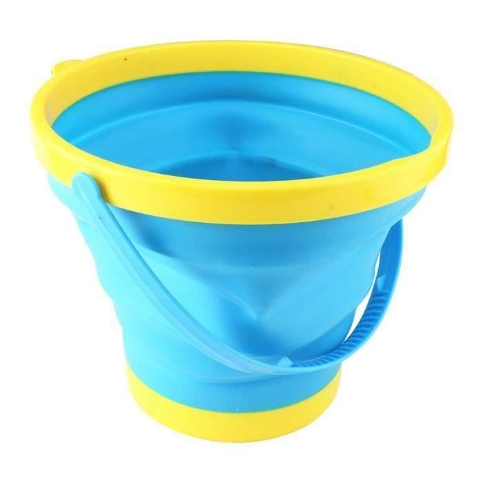 Seaux Pliables Seau Pliant Étanche Robustes,(12L) Pliables,Pour Camping