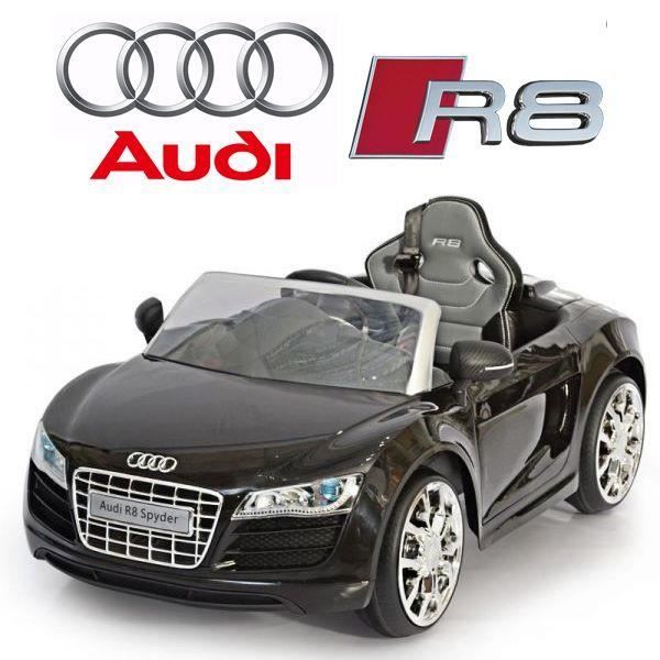 Audi R8 Spydster Noir Voiture Electrique Enfant Achat Vente
