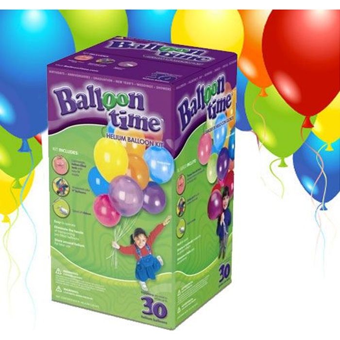 Bouteille Helium POUR 1 OU 30 OU 50 ballons OU sac de 100 ballons au choix,