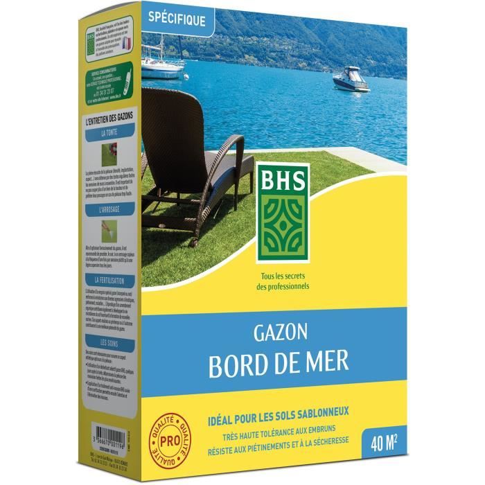 BHS Gazon bord mer 1kg 40m2 /nc