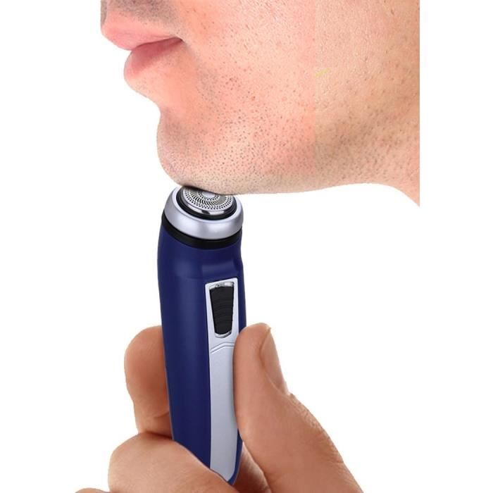 Rasoir électrique Rechargeable USB 7-en-1 Pour Homme JQUAL - Tondeuse Barbe & Corps - LED, Lavable