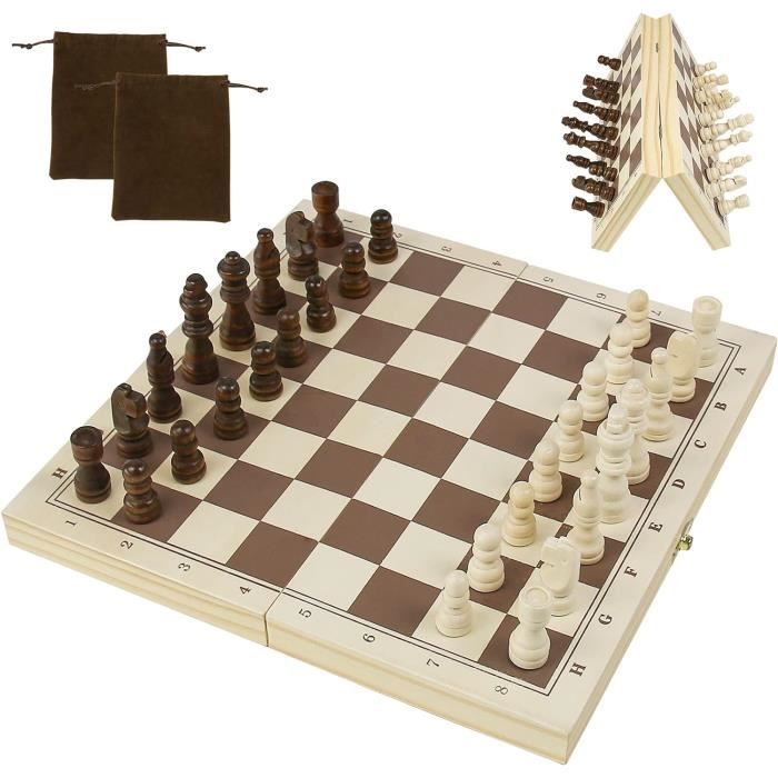 Échiquier Géant Peradix 50x50cm - Plateau Silicone Pliable - Pièces Lourdes Avec Base Feutre - Idéal Voyage