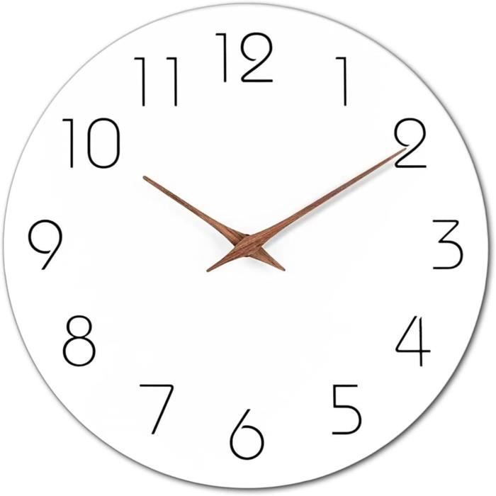 Horloge Murale 27,5 Pouces Style Starburst Milieu De Siècle – Colorée