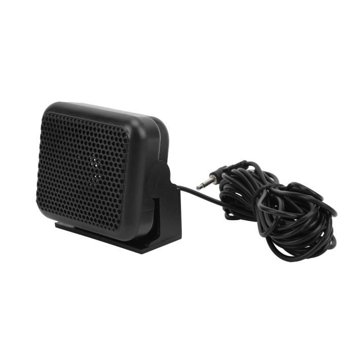 Haut-parleur Radio Mobile TS-750 Haut-Parleur Externe TS-750 Pour Radio Mobile Voiture - Compatible Yaesu, Icom, Kenwood - Filtre Bruit Intégré Accessoire CB Voiture Ampli Son