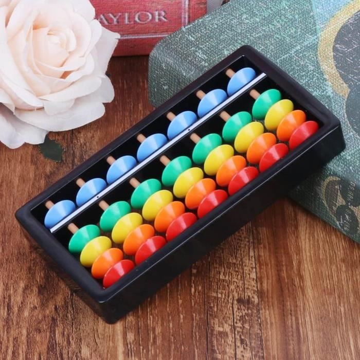 Boulier Enfant LATRAT 17 Chiffres - Calculatrice Arithmétique Rétro En Plastique