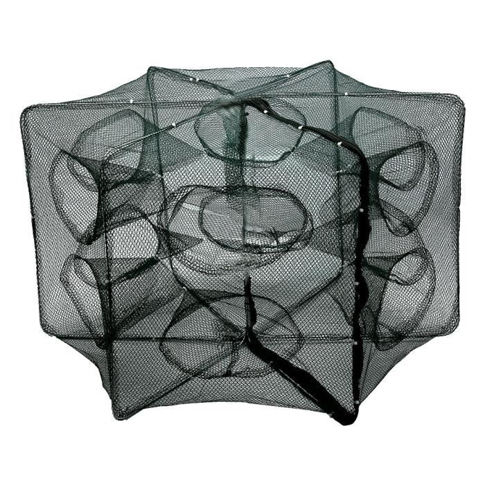 Grand Panier à Poisson Pliable - Cage De Pêche En Treillis Métallique - Neuf