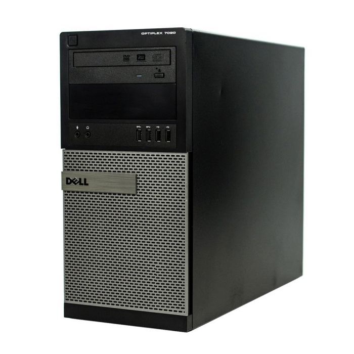 PC Tour Dell 7020 Intel Pentium G3220 RAM Disque Dur 250Go Windows 10 Wifi
