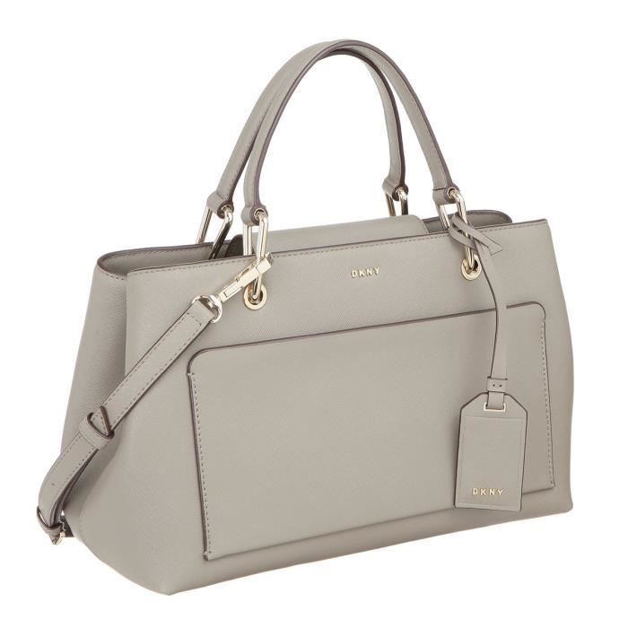 DKNY Sac shopping R461121004 BRYANT PARK Gris Femme Cdiscount