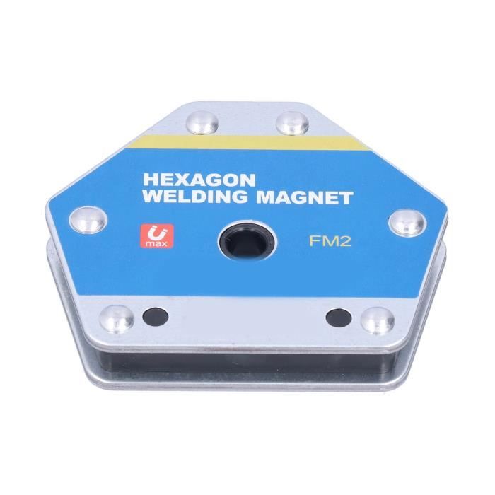 S&R Aimant De Soudure Equerre Positionneur Magnetique Avec Angle 45° 90° 135° - 125mm
