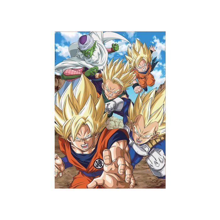 Puzzle Dragon Ball Z Songoten Et Piccolo - 500 Pieces - Puzzle Educa : Collection Dessins Animes