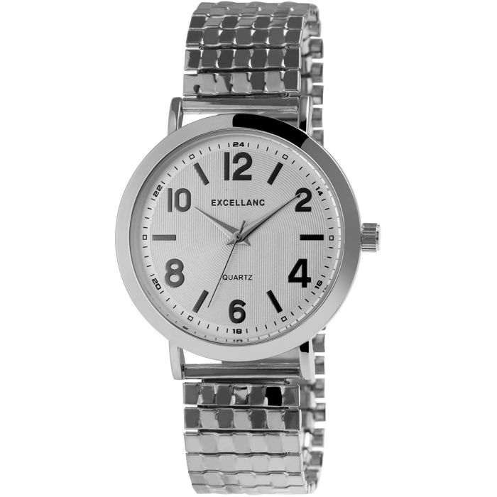 Montre De Poche Analogique Argentée – Mouvement Quartz, Chaîne 36 Cm, Boîtier Métal 47 Mm, Gravable - 9