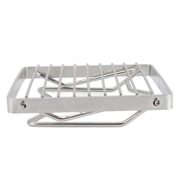 Grille De Feu De Camp Pliable En Inox - 16x16x12,5 Cm, Portable Pour Pique-nique