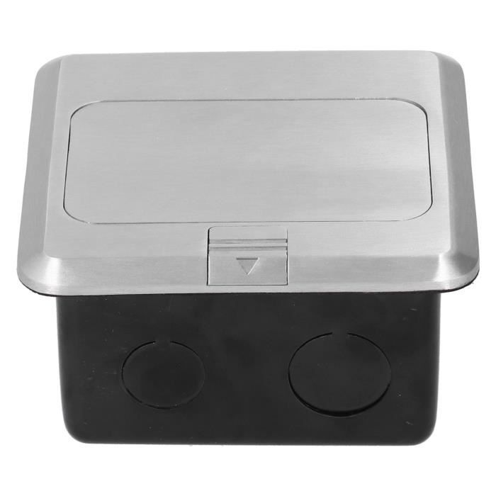 Prise Électrique Au Sol Ac250V Prise Encastrée Étanche 2 Prises Eu