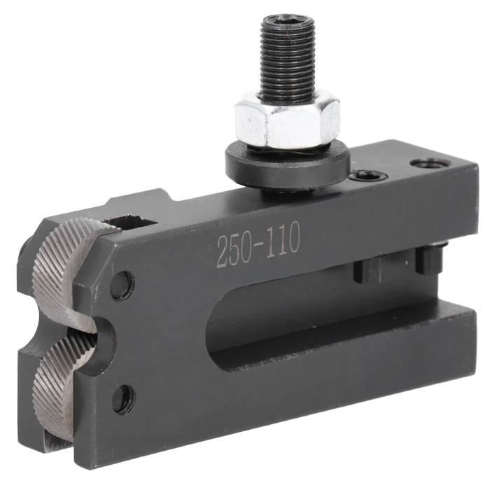 Porte-outil à Changement Rapide Pour Tour CNC - Modèle 250-000, Acier Rapide, Structure Piston, 44mm
