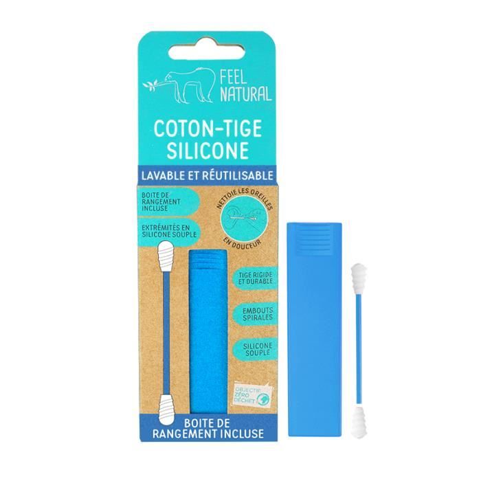 Coton-tige Silicone - Lavable et réutilisable - Coco Couche