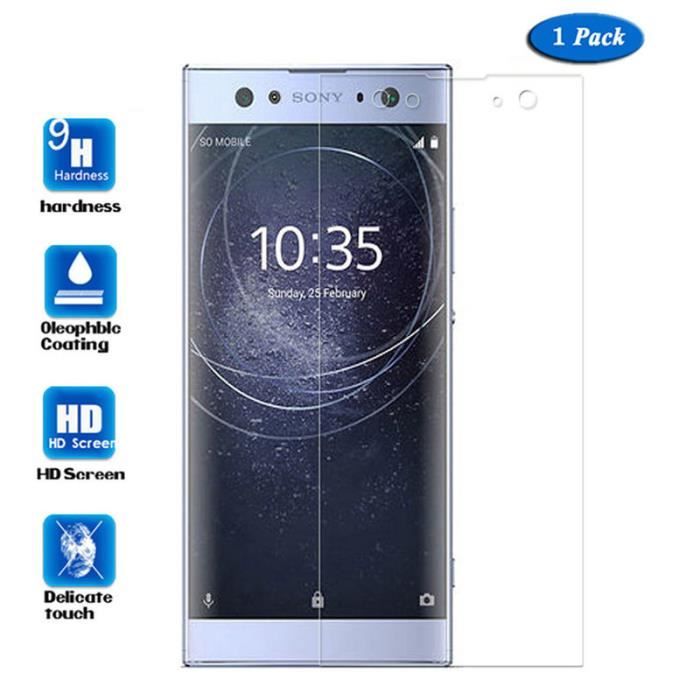 Pack 2 Films Protection Écran En Verre Trempé Pour Sony Xperia L2 - NOVAGO, Dureté 9H