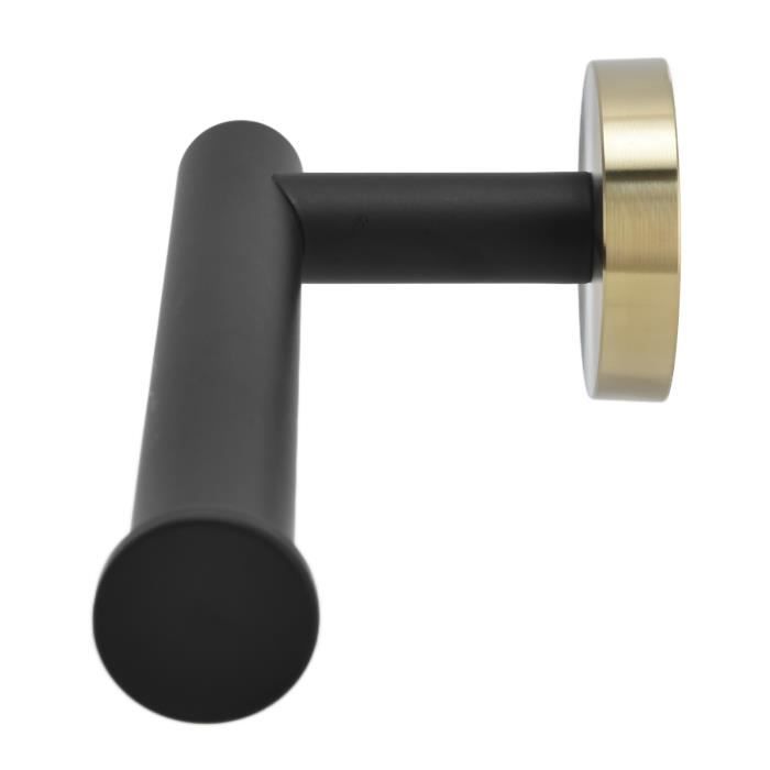 Porte-rouleau De Papier Toilette En Laiton Et Bois... – Grandado