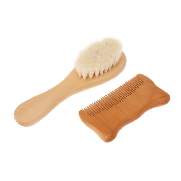 Kit Brosse A Cheveux Et Peigne Pour Bebe Pour Nouveau Nes
