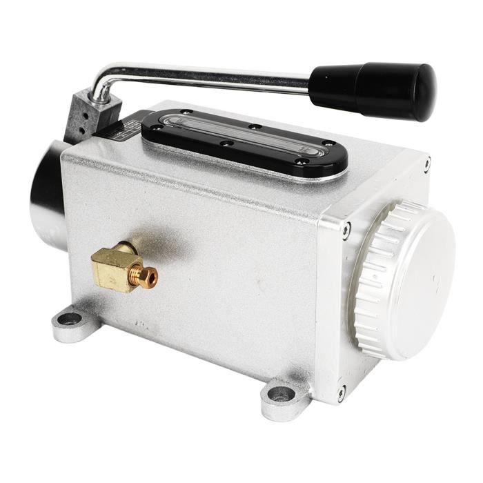 Pompe à Lubrifiant Manuelle En Aluminium - Haute Pression 15 Kgf/cm², Débit 8cc, Réservoir 500cc - Pour Huile N20 à N1000