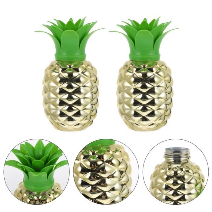 2 Poupées Ananas Tricotées NQEUEPN - 7cm, Drôles & Encourageantes | Carte Motivation, Décoration Ou Cadeau
