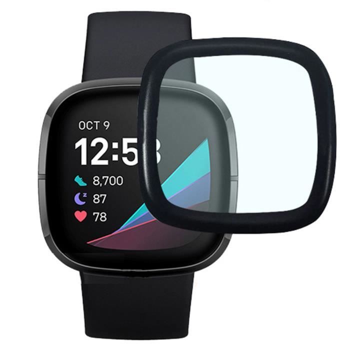 2x Protection en verre pour FitBit Versa 3 / Sense