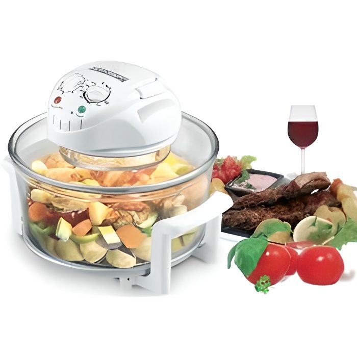 Four Du Chef Halogene A Chaleur Tournante 1400 W Achat Vente Mini Four Rotissoire Cdiscount
