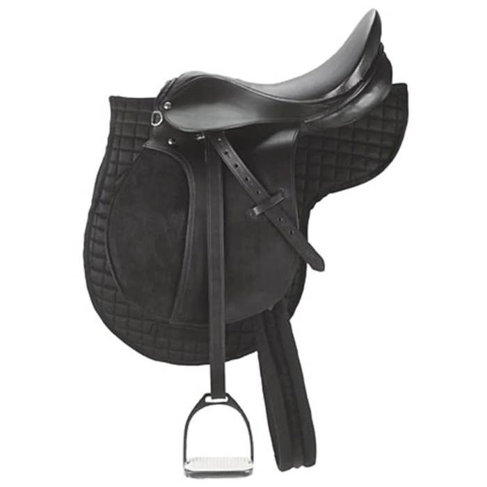 Comparer les prix de KERBL Kit de selle poney noir 16''