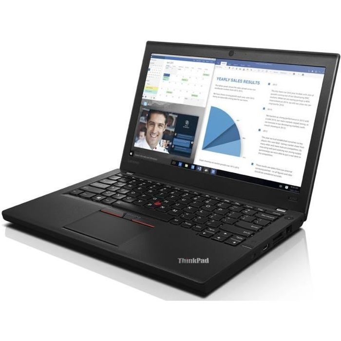 Lenovo ThinkPad X260 Intel® Core™ i5 de 6eme génération 24 GHz 318 cm (12.5) 1366 x 768 pixels 8 Go 256 Go