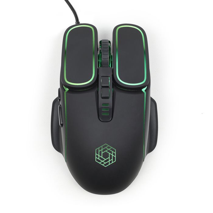 Livoo Tea281 Souris Gamer Filaire - 7 Boutons Programmables - Rétro-éclairage Led Rgb Gris - vue 2
