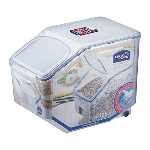 Lock & Lock HPL510 Boîte De Conservation Multi-fonctions Kitchen Caddy 12 Litres - Hermétique Et Empilable