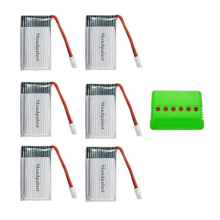 YUNIQUE GREEN-CLEAN-POWER 3.7V 600mAh Für Syma X5 X5C X5SW X5SC Ersatzakku Fur Drohne Silver 141720540