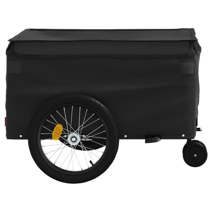 Mothinessto-Remorque de vélo noir 45 kg fer-DX14342
