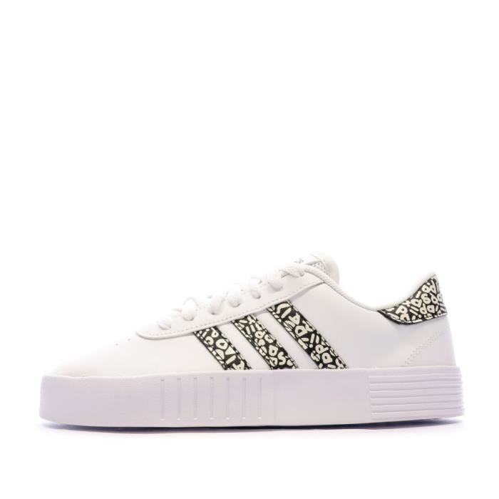 adidas femme basket blanche