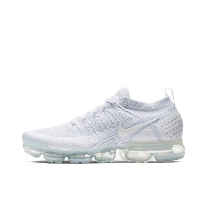 Flyknit vapormax best sale 2 white