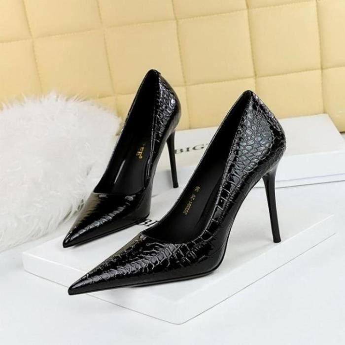 Escarpin peau de serpent shop